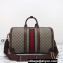 Gucci Savoy Medium Duffle Bag 724642 Beige GG Supreme canvas Brown 2024