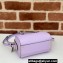 Gucci GG super mini top handle bag leather 790130 Lilac 2024