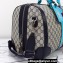 Gucci Savoy Medium Duffle Bag 724642 Beige GG Supreme canvas Blue 2024