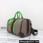 Gucci Savoy Medium Duffle Bag 724642 Beige GG Supreme canvas Green 2024