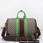 Gucci Savoy Medium Duffle Bag 724642 Beige GG Supreme canvas Green 2024