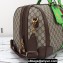 Gucci Savoy Medium Duffle Bag 724642 Beige GG Supreme canvas Green 2024