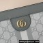 Gucci Ophidia jumbo GG small shoulder bag 503877 Dusty blue GG Supreme canvas 2024