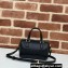 Gucci GG super mini top handle bag leather 790130 Black 2024