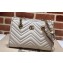 Gucci GG Marmont small tote bag 779727 White matelassé chevron leather 2024
