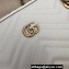 Gucci GG Marmont medium tote bag 779724 White matelassé chevron leather 2024