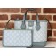 Gucci Ophidia mini tote bag 811716 Dusty blue GG Supreme canvas 2024