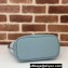 Gucci Ophidia mini tote bag 811716 Dusty blue GG Supreme canvas 2024