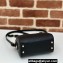 Gucci GG super mini top handle bag leather 790130 Black 2024