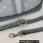 Gucci Ophidia mini tote bag 811716 Dusty blue GG Supreme canvas 2024