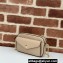 Gucci GG super mini shoulder bag leather 781554 Beige 2024