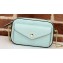 Gucci GG super mini shoulder bag leather 781554 Light Green 2024