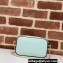 Gucci GG super mini shoulder bag leather 781554 Light Green 2024