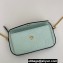 Gucci GG super mini shoulder bag leather 781554 Light Green 2024