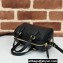 Gucci GG super mini top handle bag leather 790130 Black 2024