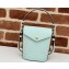 Gucci GG super mini shoulder bag leather 772795 Light Green 2024