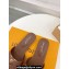 Louis Vuitton LV Capri Flat Mules Calf leather Coffee 2024