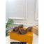 Louis Vuitton Heel 5cm LV Capri Mules Calf leather Coffee 2024