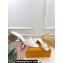 Louis Vuitton Heel 5cm LV Capri Mules Calf leather White 2024