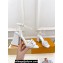 Louis Vuitton Heel 9cm Shake Sandals Perforated calf leather White 2024