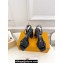 Louis Vuitton Heel 9cm Shake Sandals Perforated calf leather Patent Black 2024
