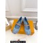 Louis Vuitton Heel 3.5cm Romy Mary Jane Pumps Denim Blue 2024