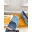 Louis Vuitton Heel 3.5cm Romy Mary Jane Pumps Denim Blue 2024