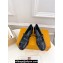 Louis Vuitton Heel 3.5cm Romy Mary Jane Pumps Patent Black 2024