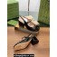 Gucci Heel 5.5cm Women's Horsebit pumps 801893 in patent leather Black 2024