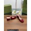 Gucci Heel 5.5cm Women's Horsebit pumps 801893 in patent leather Red 2024