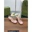 Gucci Heel 5.5cm Women's Horsebit pumps 801893 in patent leather Pink 2024