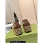 Gucci Heel 5cm Women's Horsebit wedge loafers 794316 in GG canvas Beige 2024