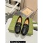 Gucci Heel 5cm Women's Horsebit wedge loafers 794316 in Leather Black 2024