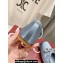 Gucci Satin Horsebit Ballet Flats with Bow Light Blue 2024