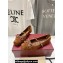 Gucci Satin Horsebit Ballet Flats with Bow Coffee 2024