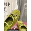 Gucci Satin Horsebit Ballet Flats with Bow Olive Green 2024