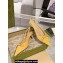 Gucci Heel 4.5cm Women's Horsebit slingback pumps 782627 in GG Yellow 2024