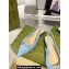 Gucci Women's Horsebit ballet flats 786592 in GG Blue 2024
