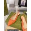 Gucci Women's Horsebit ballet flats 786592 in GG Orange 2024