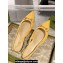 Gucci Women's Horsebit ballet flats 786592 in GG Yellow 2024
