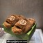 Gucci Crystal GG Shearling Fur Slide Sandals Brown 2024