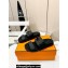 Hermes Jackson Women/Men sandals with Kelly buckle in calfskin Black 2024
