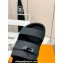 Hermes Jackson Women/Men sandals with Kelly buckle in calfskin Black 2024