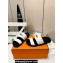 Hermes Jackson Women/Men sandals with Kelly buckle in calfskin White 2024