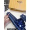 Fendi Sequins Slides Blue 2024