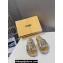 Fendi Sequins Slides Gold 2024