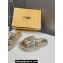 Fendi Sequins Slides Gold 2024