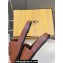 Fendi Calfskin Leather FF Slides Brown 2024