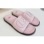 Fendi Calfskin Leather FF Slides Light Pink 2024
