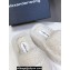 Alexander Wang platform Shearling Fur slides White 2024